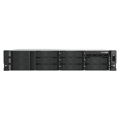 QNAP TS-855EU-8G server NAS e di archiviazione Armadio (2U) Intel Atom® C5125 8 GB DDR4 0 TB QuTS hero Nero