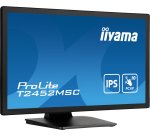 iiyama ProLite T2452MSC-B1 écran plat de PC 60,5 cm (23.8") 1920 x 1080 pixels Full HD LCD Écran tactile Multi-utilisateur Noir