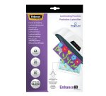 Pochettes de plastification Fellowes A4 - 2 x 80 µ - Brillant - Boîte de 25