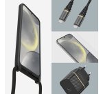 OtterBox React Series Necklace Case pour Galaxy S24+, Black
