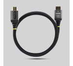 StarTech.com Câble HDMI Haute Vitesse Certifié Premium 1m (3ft), Ultra Flexible, 4K 60Hz/1440p 144Hz avec HDR10/ARC, 18Gbps, Cordon HDMI Tressé Haute Flexibilité