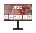 AOC E4 Q27E4CV écran plat de PC 68,6 cm (27") 2560 x 1440 pixels Quad HD LED Noir