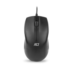 ACT Bedrade full size optische muis 1000 DPI, stille klik, milieuvriendelijk
