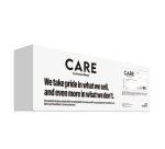 PanzerGlass CARE™ by ® Samba Case Transparent w. White Qi Compatible iPhone 17e | 16e mobiele telefoon behuizingen Hoes Transparant