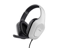 Trust GXT 415PS ZIROX Casque Avec fil Arceau Gaming Noir, Blanc