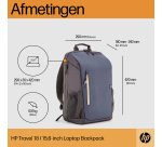 HP Travel 15,6 Laptop Backpack, 18 liter, Iron Grey