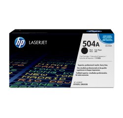 HP 504A toner LaserJet noir authentique