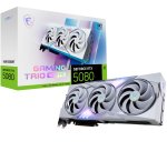 MSI GAMING GEFORCE RTX 5080 16G TRIO OC WHITE graphics card NVIDIA 16 GB GDDR7