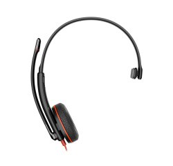 HP Poly Micro-casque Poly Blackwire 3210 monaural USB-C + adaptateur USB-C/A