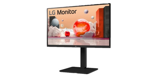 LG 24BA560-T Flachbildschirm für PC 60,5 cm (23,8") 1920 x 1080 Pixel Full HD LED Schwarz