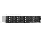 QNAP TL-R1200PES-RP Boîtier de disques de stockage Boîtier disque dur/SSD Noir, Gris 2.5/3.5"