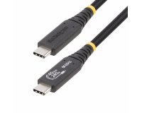 StarTech.com Câble USB4 de 50cm, Câble USB-C Certifié USB-IF, 40Gbps, Power Delivery 240W PD 3.1 EPR, 8K 60Hz, Cordon de Transfert de Données USB Type-C, Compatible avec les Ports Thunderbolt/USB 3.2