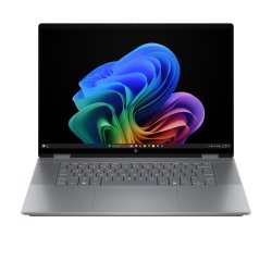 HP E0AS5EA laptop Copilot+ PC AMD Ryzen AI 7 350 40,6 cm (16") Écran tactile 2K 24 Go LPDDR5x-SDRAM 512 Go SSD Wi-Fi 7 (802.11be) Windows 11 Home Argent