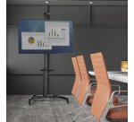 Fellowes 100136877 support d'écran plat pour bureau 177,8 cm (70") Sol Noir