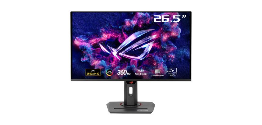ASUS ROG Strix OLED XG27ACDNG pantalla para PC 67,3 cm (26.5") 2560 x 1440 Pixeles Quad HD QD-OLED Negro