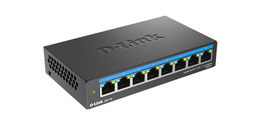 D-Link Switch non administrable 8 ports multi-Gigabit 2,5G