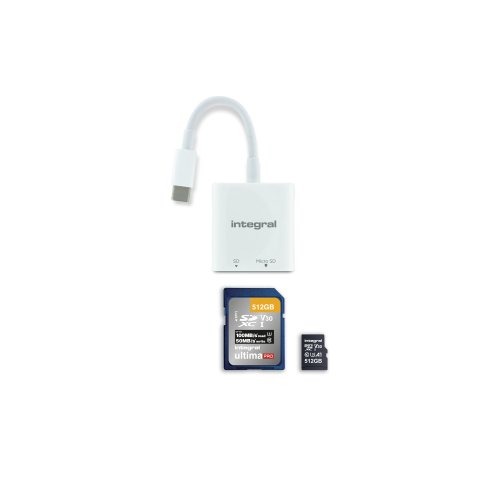 Integral USB3.2 GEN1 3.1 GEN1.3.0 DUAL-SLOT