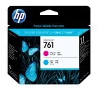 HP 761 - cyaan, magenta - printkop