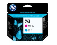 HP 761 - cyaan, magenta - printkop