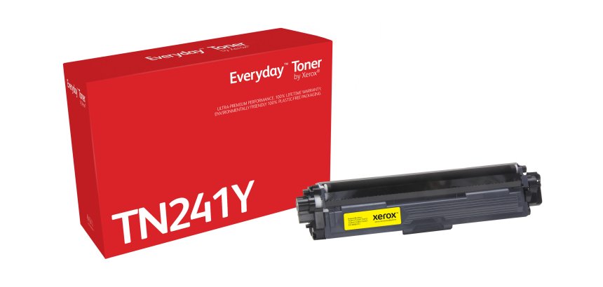 Toner Everyday™ di Xerox Giallo compatibile con Brother TN241Y, Capacità standard