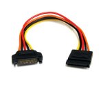 StarTech.com Câble d'extension d'alimentation SATA 15 broches 20 cm