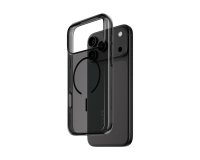 PanzerGlass CARE™ by ® Smokey Case w. Black MagSafe iPhone 2026 Pro Max | 17 Pro Max mobiele telefoon behuizingen Hoes Transparant