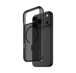 PanzerGlass CARE™ by ® Smokey Case m. Schwarzem MagSafe iPhone 2026 Pro Max | 17 Pro Max Schutzhülle für Mobiltelefone Transparenthülle