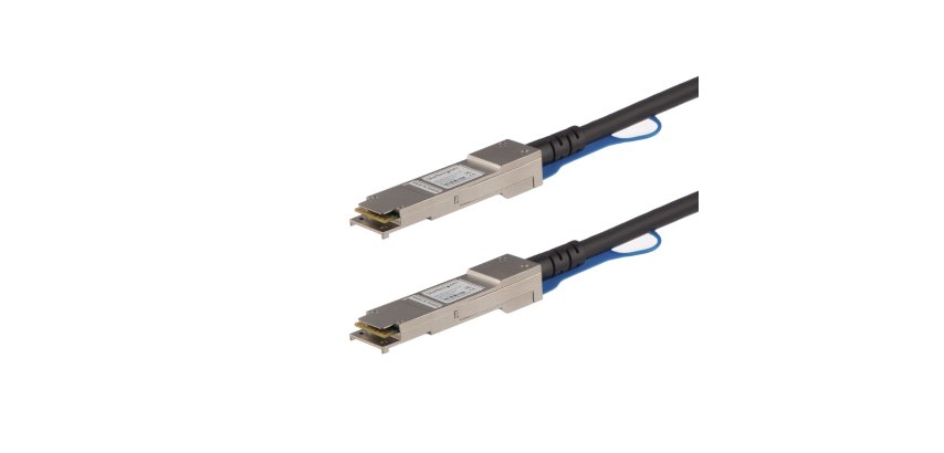 StarTech.com Câble QSFP+ à connexion directe compatible HPE JG326A - Cordon DAC Twinax de 1 m
