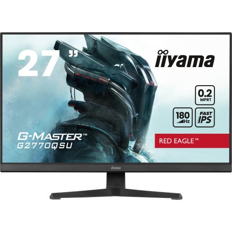 iiyama G-MASTER G2770QSU-B6 computer monitor 68,6 cm (27") 2560 x 1440 Pixels Wide Quad HD LED Zwart