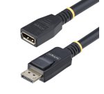 StarTech.com Câble d'Extension DisplayPort 1.4 de 3m, Câble d'Économie de Port DP 1.4, 8K 60Hz, Cordon Adaptateur d'Extension DP Mâle vers Femelle, Câble d'Extension DisplayPort, Gaine TPE, M/F