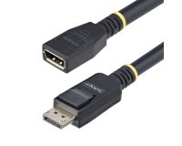StarTech.com Câble d'Extension DisplayPort 1.4 de 3m, Câble d'Économie de Port DP 1.4, 8K 60Hz, Cordon Adaptateur d'Extension DP Mâle vers Femelle, Câble d'Extension DisplayPort, Gaine TPE, M/F