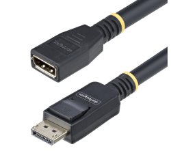 StarTech.com 3m DisplayPort 1.4 Verlengkabel, DP 1.4 Port Saver Kabel, 8K 60Hz/4K 144Hz, DP Male naar Female, DisplayPort Extension Kabel, DisplayPort Verlengkabel, TPE Mantel, M/F