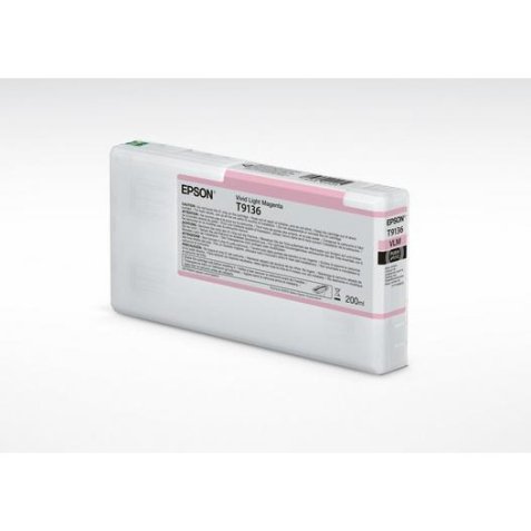 Epson C13T91360N cartucho de tinta 1 pieza(s) Original Magenta claro vivo