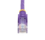 StarTech.com Cat5e Ethernet Patch Cable with Snagless RJ45 Connectors - 10 m, Purple