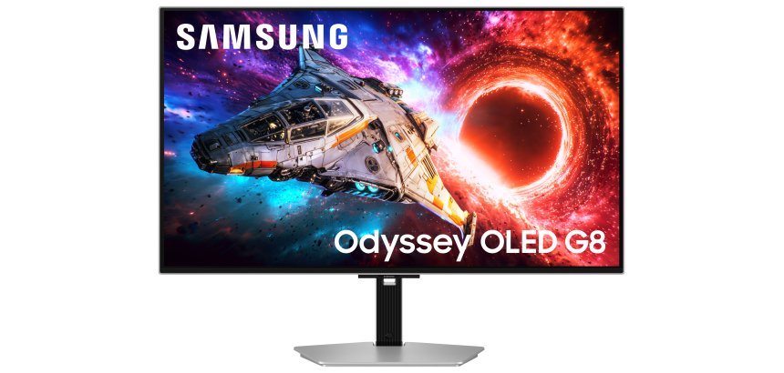 Samsung G80SH écran plat de PC 81,3 cm (32") 3840 x 2160 pixels 4K Ultra HD OLED Argent
