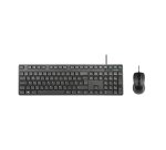 Targus AKM622FR clavier Souris incluse Universel USB AZERTY Français Noir