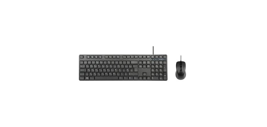 Targus AKM622FR clavier Souris incluse Universel USB AZERTY Français Noir