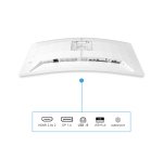 Philips Evnia 5000 34M2C5501A/00 écran plat de PC 86,4 cm (34") 3440 x 1440 pixels Wide Quad HD LCD Blanc