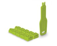 Lindy Verrous de ports RJ45, 10pcs avec clé, Vert