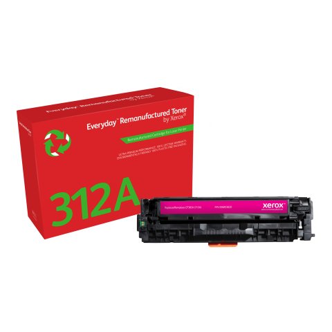 Tóner Everyday™ Magenta remanufacturado de Xerox es compatible con HP 312A (CF383A), Capacidad estándar