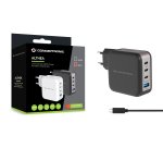 Conceptronic ALTHEA18B Caricabatterie per dispositivi mobili Universale Nero AC Ricarica rapida Interno