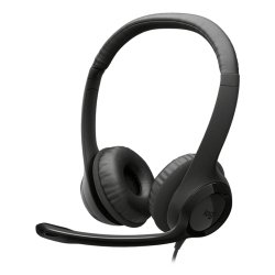 Logitech H390 USB Casque Avec fil Arceau Appels/Musique USB Type-A Noir
