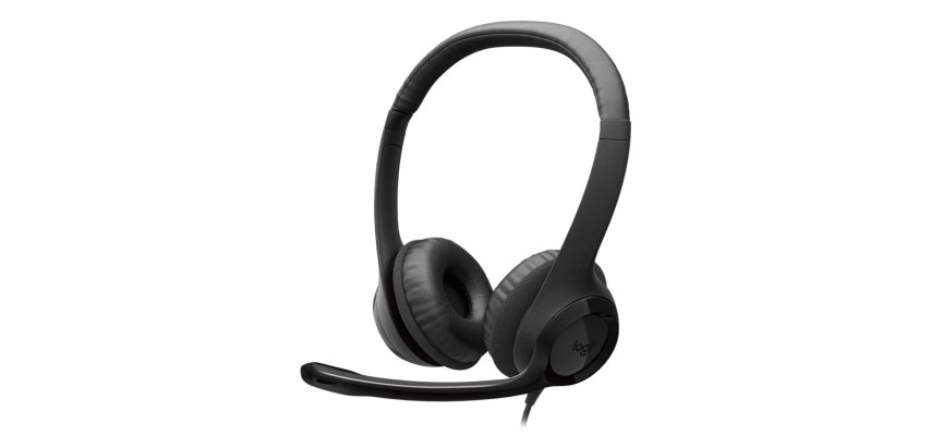 Logitech H390 Casque Avec fil Arceau Appels/Musique USB Type-C Noir