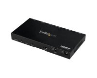 StarTech.com 2-Port HDMI Splitter (1x2) - 4K 60Hz UHD HDMI 2.0 Audio Video Splitter w/ Scaler & Audio Extractor (3.5mm/SPDIF) - Dual HDMI Splitter (1-In 2-Out) - EDID Copy - TV/Projector