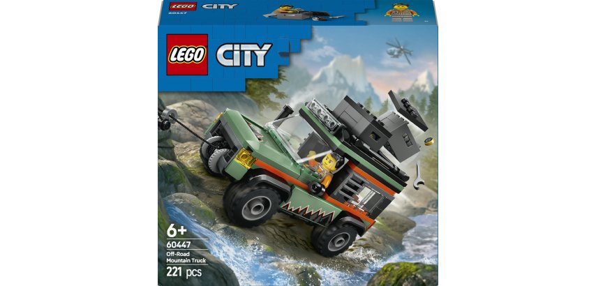 LEGO City Off-Road 4x4 Mountain Truck