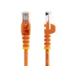 StarTech.com Câble réseau Cat5e sans crochet de 5 m - Orange