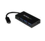 StarTech.com Hub USB 3.2 Gen 1 (5Gbps) à 4 ports - Concentrateur USB-C vers 1x USB-C 3x USB-A