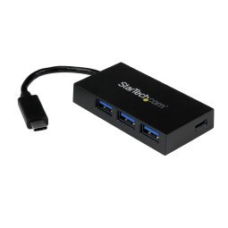 StarTech.com 4-Port USB-C Hub - USB-C to 1x USB-C and 3x USB-A - USB 3.0 Hub