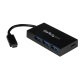 StarTech.com Concentrador USB 3.0 (5Gbps) de 4 Puertos - USB-C a 1x USB-C y 3x USB-A