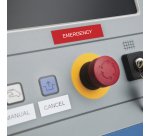 DYMO Rhino Industrial Vinyl Labels | 12 mm x 5.5 m | White Print on Red | Self-Adhesive | for LabelManager & Rhino Label Makers